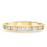 Photo of Kore 7/8 ct tw. Diamond Wedding Band Set 14K Yellow Gold [BT505YL]