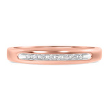 Photo of Gaia 1/10 ct tw. Diamond Wedding Band Set 10K Rose Gold [BT506RL]