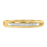 Photo of Gaia 1/10 ct tw. Diamond Wedding Band Set 14K Yellow Gold [BT506YL]