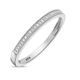 Photo of Bridgette 1/15 ct tw. Diamond Ladies Band 14K White Gold [BT572WL]