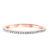 Photo of Jasmine 1/10 ct tw. Diamond Ladies Band 10K Rose Gold [BT573RL]