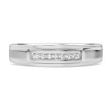 Photo of Boundless 1/8 ct tw. Diamond Wedding Band Set 14K White Gold [BT518WL]