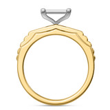 Photo of Kalila 1/4 ct tw. Diamond Fancy Cluster Engagement Ring 10K Yellow Gold [BT416YE-C027]
