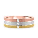 Photo of Jaxson 1/10 ct tw. Diamond Mens Band 10K Yellow Gold [BT659YM]
