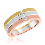 Photo of Jaxson 1/10 ct tw. Diamond Mens Band 10K Yellow Gold [BT659YM]