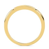 Photo of Boundless 1/8 ct tw. Diamond Wedding Band Set 14K Yellow Gold [BT518YL]