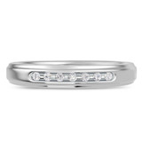 Photo of Effete 1/6 ct tw. Diamond Wedding Band Set 10K White Gold [BT521WL]