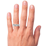 Photo of Kelsi 1/3 ct tw. Diamond Mens Band 10K White Gold [BT692WM] [HT-2]