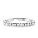 Photo of Luna 7/8 ct tw. Diamond Wedding Band Set 14K White Gold [BT535WL]