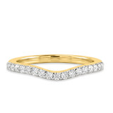 Photo of Louise 1/4 ct tw. Diamond Ladies Band 14K Yellow Gold [BT635YL]