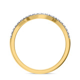 Photo of Evanthe 1/3 ct tw. Diamond Same Sex Ladies Band Set 10K Yellow Gold [BT891YL]