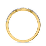 Photo of Evanthe 1/3 ct tw. Diamond Same Sex Ladies Band Set 14K Yellow Gold [BT891YL]