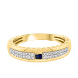 Photo of Lyra 1/4 ct tw. Diamond Mens Band 10K Yellow Gold [BT863YM]