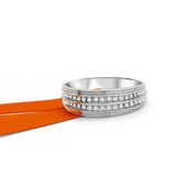 Photo of Braylin 5/8 ct tw. Diamond Same Sex Mens Band Set 10K Rose Gold [BT502RM]