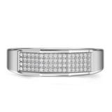 Photo of Enamor 1 ct tw. Diamond Princess Cluster Trio Set 10K White Gold [BT415WM]