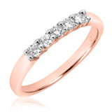 Photo of Marcin 1/4 ct tw. Diamond Ladies Band 14K Rose Gold [BT648RL]