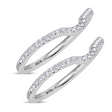 Photo of Kantuta 1/3 ct tw. Diamond Same Sex Ladies Band Set 14K White Gold [WL896W]