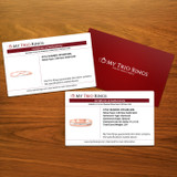 Serenity 1/4 ct tw. Diamond Wedding Band Set 14K Rose Gold