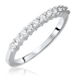 Photo of Juliana 1/3 ct tw. Diamond Ladies Band 14K White Gold [BT655WL]