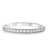 Photo of Demi 3/8 ct tw. Diamond Wedding Band Set 14K White Gold [BT570WL]