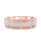 Photo of Cooper 1/4 ct tw. Diamond Ladies Band 14K Rose Gold [BT657RL]