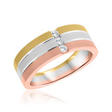 Photo of Jaxson 1/10 ct tw. Diamond Ladies Band 10K Yellow Gold [BT659YL]