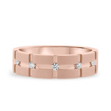Photo of Wyatt 1/7 ct tw. Diamond Ladies Band 10K Rose Gold [BT660RL]
