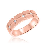 Photo of Wyatt 1/7 ct tw. Diamond Ladies Band 10K Rose Gold [BT660RL]