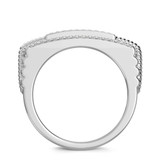 Photo of Maeve 1 1/4 ct tw. Diamond Princess Cluster Trio Set 14K White Gold [BT420WL]