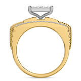 Photo of Maeve 1 1/4 ct tw. Diamond Princess Cluster Trio Set 10K Yellow Gold [BT420YE-C033]