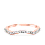 Photo of Blair 1/3 ct tw. Diamond Same Sex Ladies Band Set 10K Rose Gold [BT915RL]