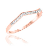 Photo of Blair 1/3 ct tw. Diamond Same Sex Ladies Band Set 10K Rose Gold [BT915RL]