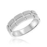 Photo of Wyatt 1/7 ct tw. Diamond Ladies Band 14K White Gold [BT660WL]