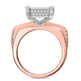 Photo of Beau 3/4 ct tw. Diamond Princess Cluster Trio Set 10K Rose Gold [BT421RE-C028]