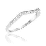Photo of Blair 1/3 ct tw. Diamond Same Sex Ladies Band Set 10K White Gold [BT915WL]