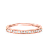 Photo of Madaline 1/10 ct tw. Diamond Ladies Band 14K Rose Gold [BT661RL]