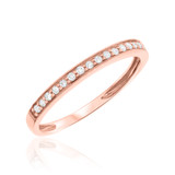 Photo of Madaline 1/10 ct tw. Diamond Ladies Band 14K Rose Gold [BT661RL]
