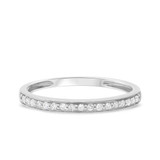 Photo of Madaline 1/10 ct tw. Diamond Ladies Band 10K White Gold [BT661WL]