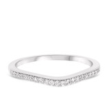 Photo of Emer 1/4 ct tw. Diamond Same Sex Ladies Band Set 14K White Gold [BT916WL]