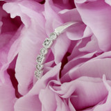 Photo of Beryl 1/10 ct tw. Diamond Ladies Band 14K White Gold [BT662WL]