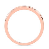 Photo of Boundless 1/7 ct tw. Diamond Same Sex Mens Band Set 14K Rose Gold [BT518RM]