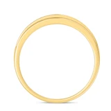 Photo of Jia 1 1/4 ct tw. Diamond Cushion Cluster Trio Set 10K Yellow Gold [BT422YM]