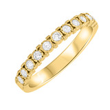 Photo of Sarai 1/4 ct tw. Diamond Ladies Band 10K Yellow Gold [BT663YL]