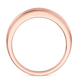 Photo of Effete 1/6 ct tw. Diamond Same Sex Mens Band Set 14K Rose Gold [BT521RM]