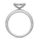 Photo of Zuri 1/2 ct tw. Diamond Round Cluster Trio Set 14K White Gold [BT424WE-C030]