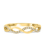 Photo of Alicia 1/10 ct tw. Diamond Ladies Band 10K Yellow Gold [BT665YL]