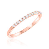 Photo of Anita 1/10 ct tw. Diamond Ladies Band 10K Rose Gold [BT667RL]