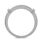 Photo of Amity 1 1/4 ct tw. Diamond Princess Cluster Trio Set 10K White Gold [BT425WL]