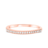 Photo of Clarisa 1/7 ct tw. Diamond Ladies Band 10K Rose Gold [BT669RL]