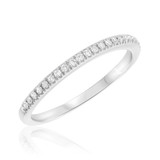 Photo of Clarisa 1/7 ct tw. Diamond Ladies Band 10K White Gold [BT669WL]
